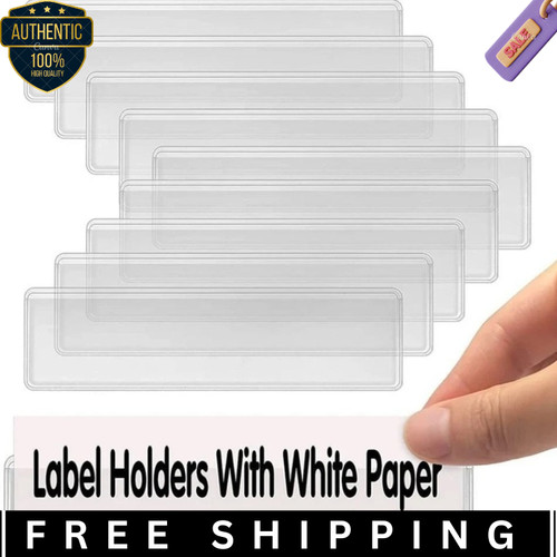 Pcs clear label holders - pcs,