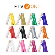 HTVRONT HTV Heat Transfer Vinyl 12" x 8FT  Iron on Vinyl Roll for T-Shirts