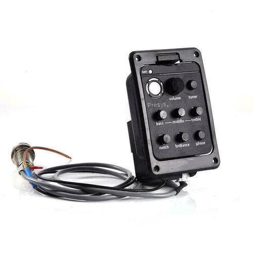 Onboard preamp guitar tuner - onboard,