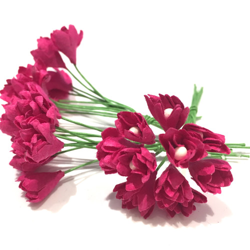 Deep pink mulberry paper - pink,