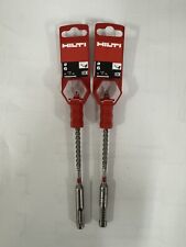 2 x Genuine Hilti TE-CX SDS PLUS HAMMER Drill Bit 6mm