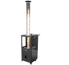 Glass Tube Enamel Pellet Stove