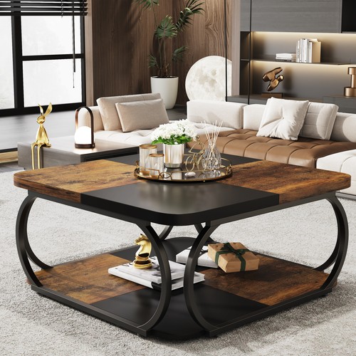 Inch square coffee table - 39.25-inch,