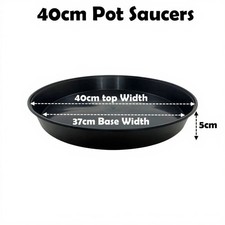 40cm Plant Pot Saucers Round