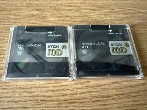 Tdk mini disk - md,