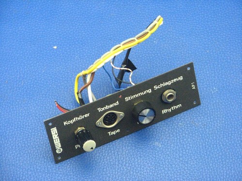 Connection panel replacement - /,