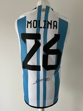 Signed Nahuel MOLINA Shirt -
