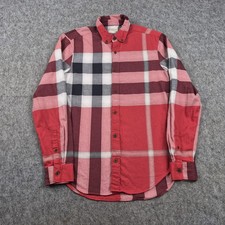Burberry Shirt Mens Small Red
