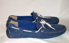 SEBAGO Kedge the Navy Dark Blue Suede Pull On Boat / Deck Shoes Size 11.5 UK