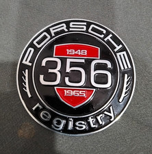 fit for PORSCHE BADGE VINTAGE EMBLEM 356/356A/356B/356C/356SC Registry 1948-1965