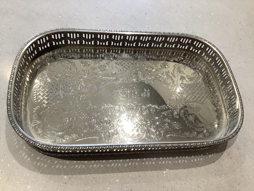 Antique silver plate - antique, copper