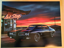 DESERT KING Black Muscle Car