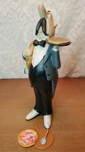 Vtg waiter butler - butler, statue