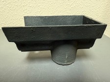Hargreaves Cast Iron G46 Gutter Right Stopend Outlet 100x75mm x65mm Primed