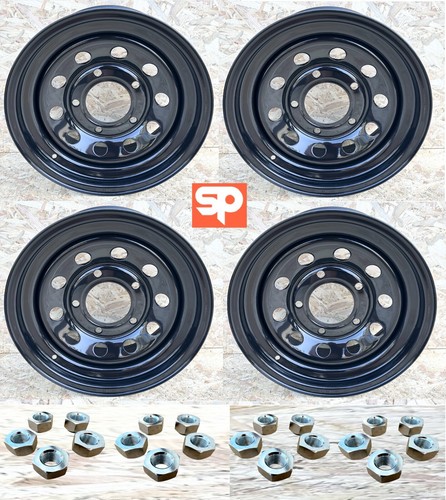 Gloss black modular wheels - 4x,