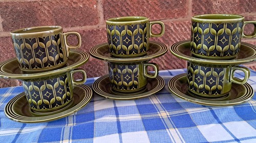 Hornsea pottery green heirloom - hornsea,