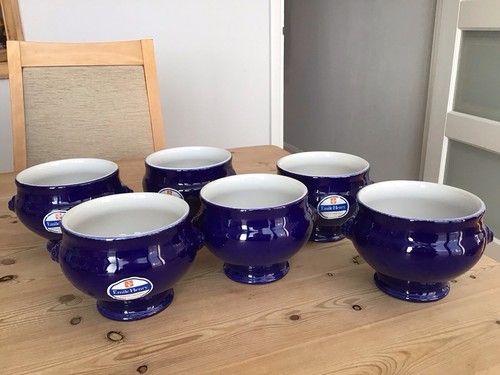 Vintage emile henry cobalt - 6,