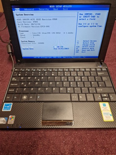 Asus eee 1001px netbook - pc,