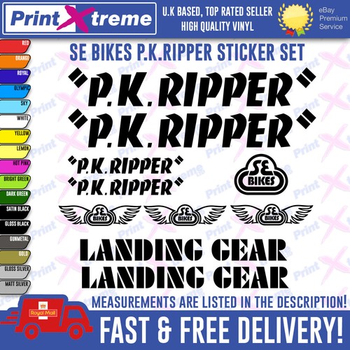 Ripper bmx vinyl - pk,