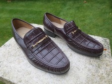 Vintage BARKER Mens Brugundy