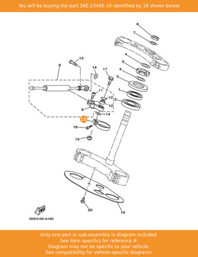 Yamaha stay damper - stay,,
