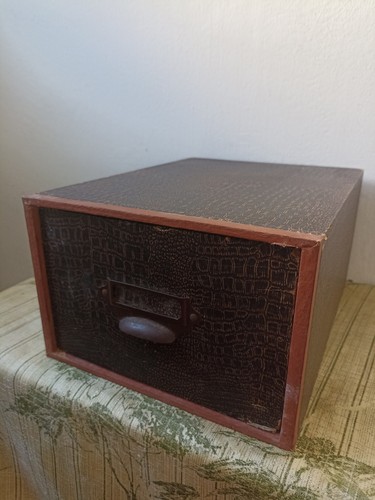 Vintage 1940 desktop drawer - vintage,
