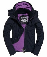 Superdry Womens Pop Zip Hooded Arctic Sd-Windcheater Jacket 