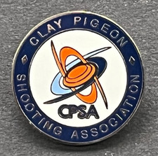 CLAY PIGEON SHOOTING ASSOCIATION Pin Badge CPSA