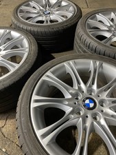 Genuine BMW 18Inch MV2 Alloy Wheels With Tyres 5x120 8j Fronts 8.5j Rears E46