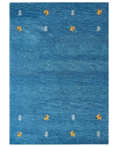 Wool gabbeh area rug 160 - wool,