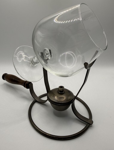 Vintage brandy snifter warmer - brandy,