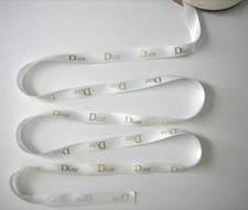 CHRISTIAN DIOR White Embossed