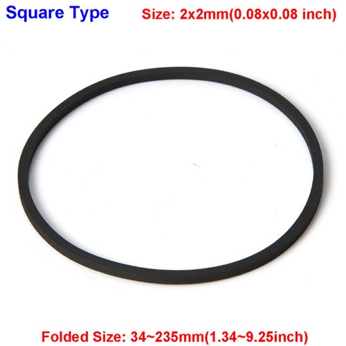 2mm universal rubber - 2mm, square