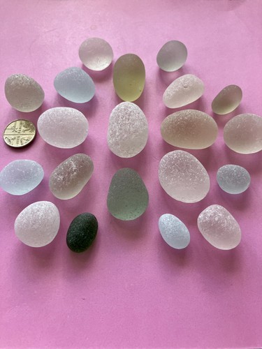 Genuine seaham sea glass - -,