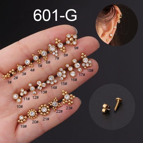 Tragus helix cartilage bar - tragus,
