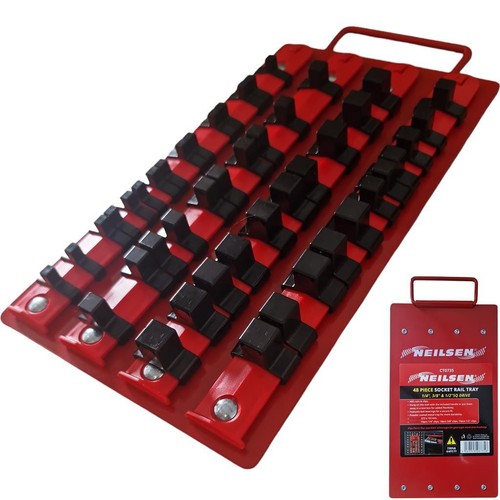 40pc small socket rail tray - rail,