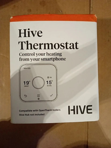 Hive thermostat white - v4,