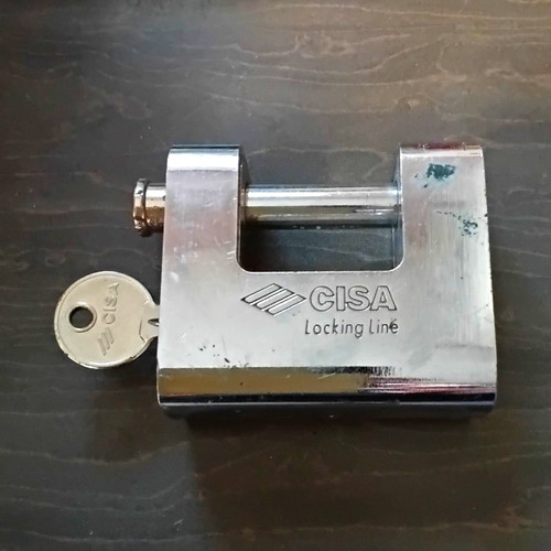 Cisa silver brass keyed - silver,