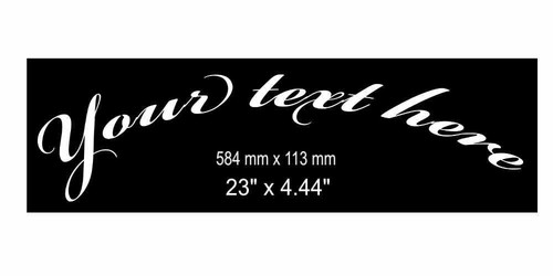 Custom curved truck - custom, van