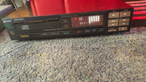 Sony cdp vintage player - vintage, cd