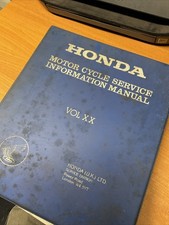 Honda Motorcycle Service Information Manual Used ? Ch125 Mtx50r Mtx80r Nv50ms