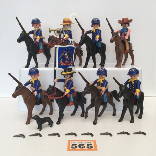 Playmobil western soldiers - western,