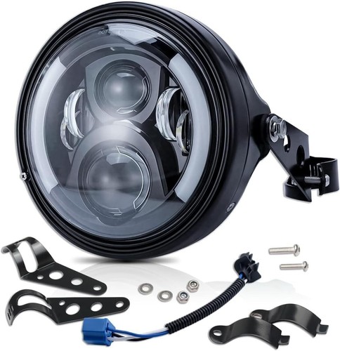 Round led motorcycle - round,