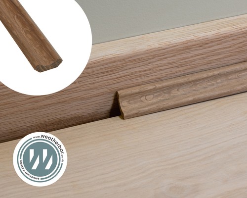 Oak hardwood scotia beading - hardwood,