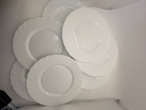 Arcopal white glass lunch - 7,