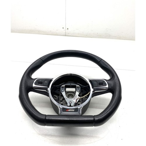 Audi steering wheel - steering, flat