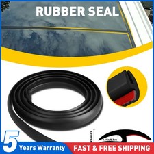 Door Window Adhesive Rubber Seal Strip H-Shape Car Insulation Weatherstrip 10ft