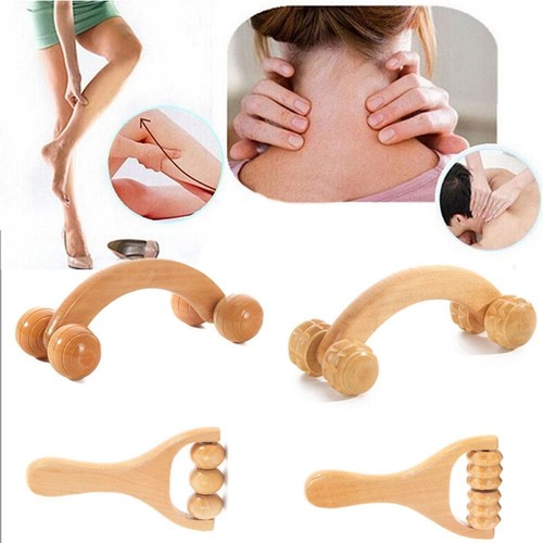 Wooden body massage tool - wooden,