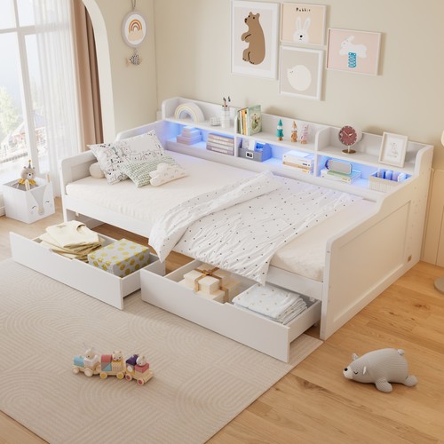 Daybed 3ft single wooden bed - daybed,