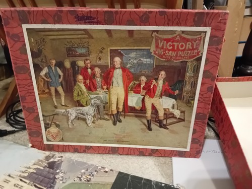 Victory jigsaw vintage wooden - jigsaw,